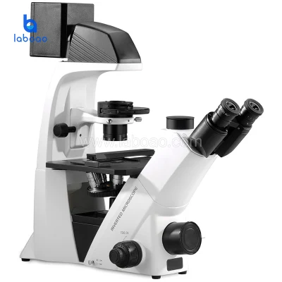 Microscópio Biológico Invertido para Pesquisa em Ciências da Vida